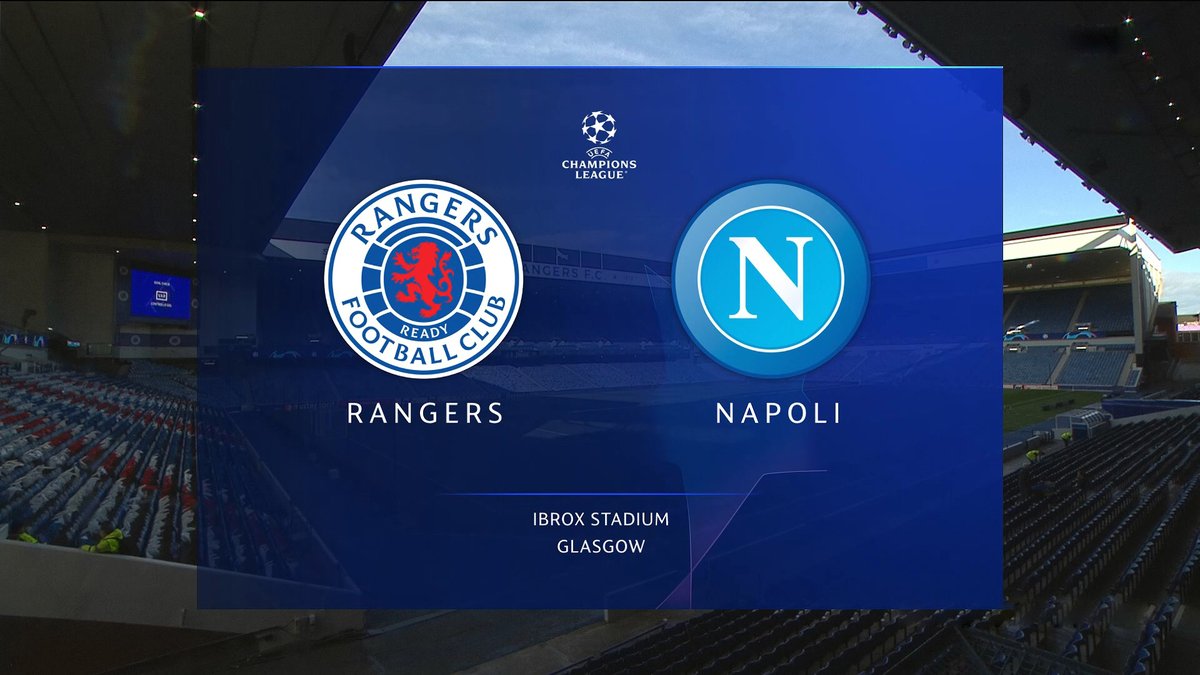 Rangers vs Napoli 14 September 2022