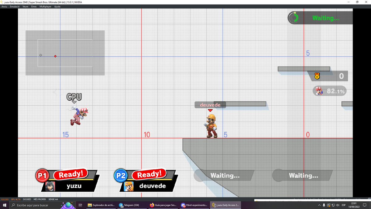 El bueno de <a href="/nofre8/">Nofre</a> y yo acabamos de hacer unas partidas de prueba al multiplayer del Yuzu, y hemos salido bastante contentos. 

Seguiremos testeando esta semana para intentar validar como de bien va en comparación con el online de Switch, pero ambos tenemos fe en que es worth 👌