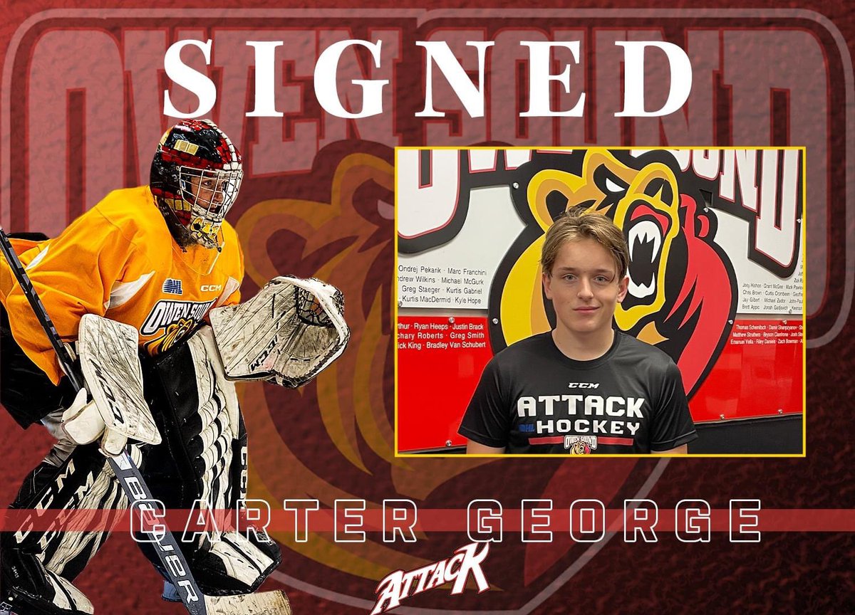 stmlincolns's tweet image. NEW LINC - Lincs welcome Carter George to the Stonetown! Carter was a 3rd round selection of the @AttackOHL and an invitee to the U17 Team Canada Development Camp this summer #WeAreLincolns @519sportsonline @GOJHL