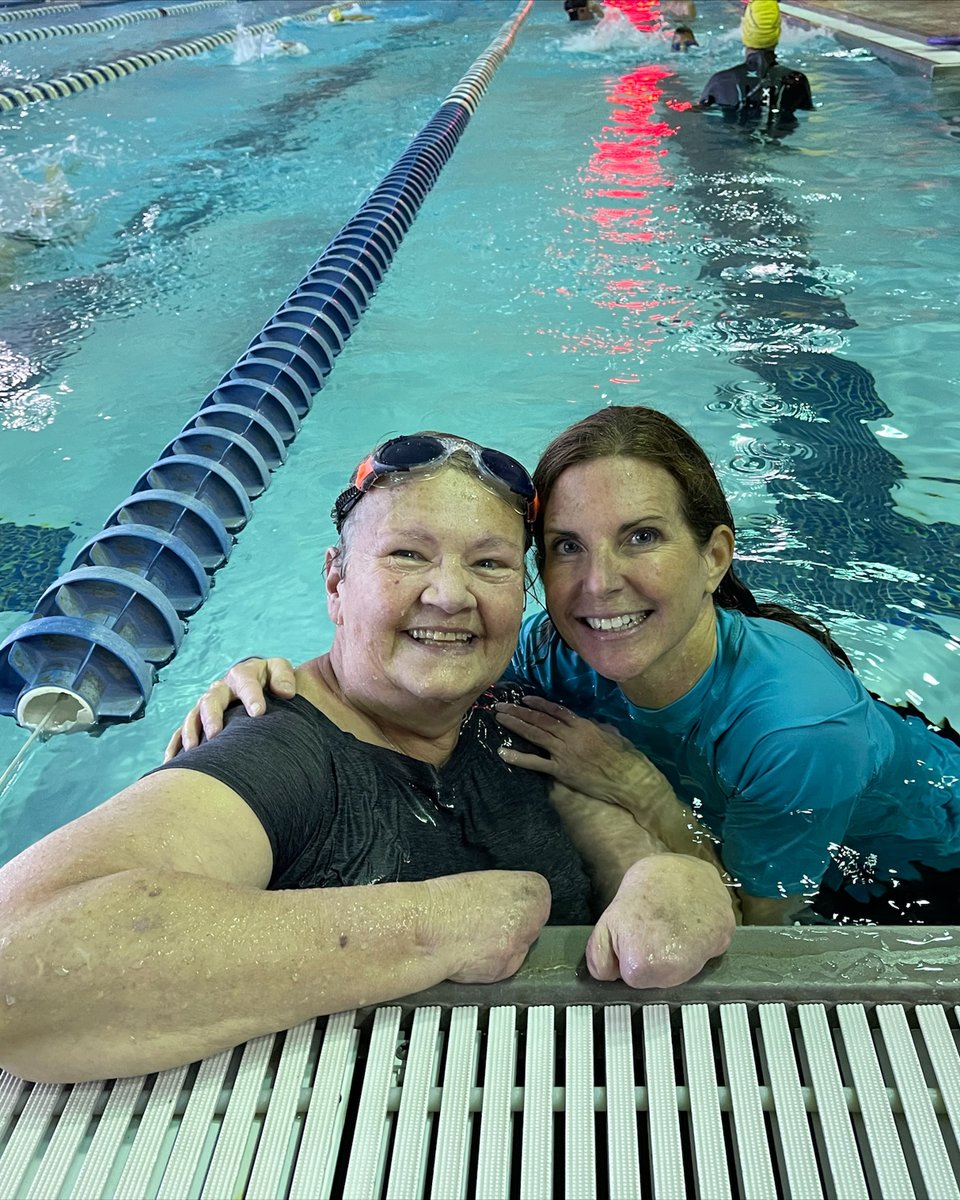 24 individuals w/disabilities participated in our Adaptive Swim Clinic at Havertown YMCA. Led by coach Alan Voisard, attendees were met at their comfort level. From folks reacclimating to water post-amputation to elite paratriathletes perfecting technique, it was a great day!