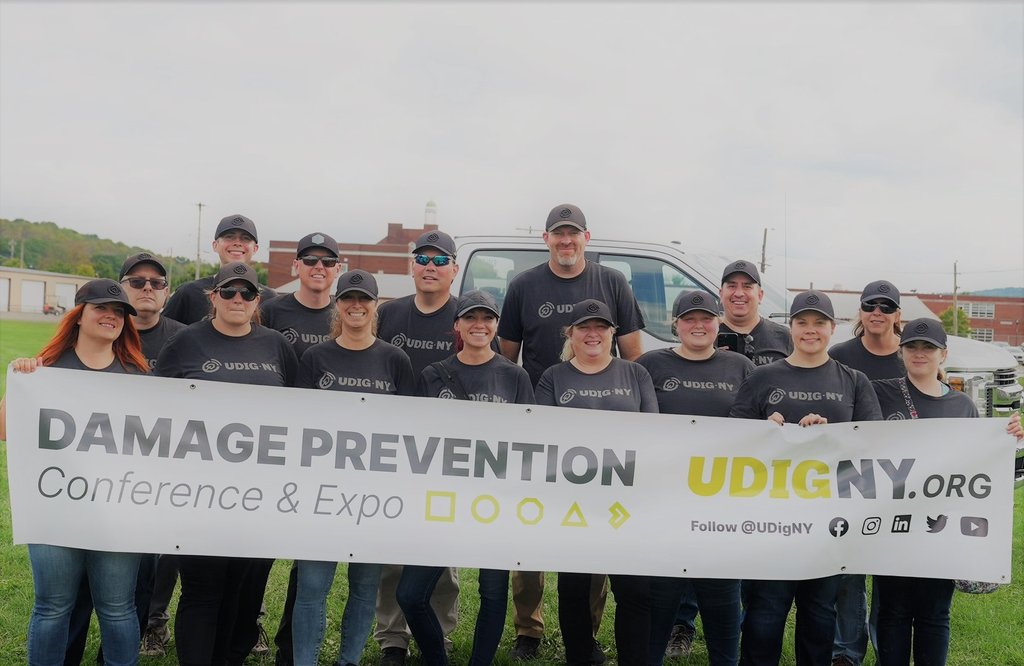 From the whole UDig NY Team, thank you to all of the attendees, vendors, demonstrators, and sponsors, who were part of making the 2022 Damage Prevention Conference &amp; Expo a success! 

#thankyou #team #811beforeyoudig #newyorkstate #upstate #newyork #udigny