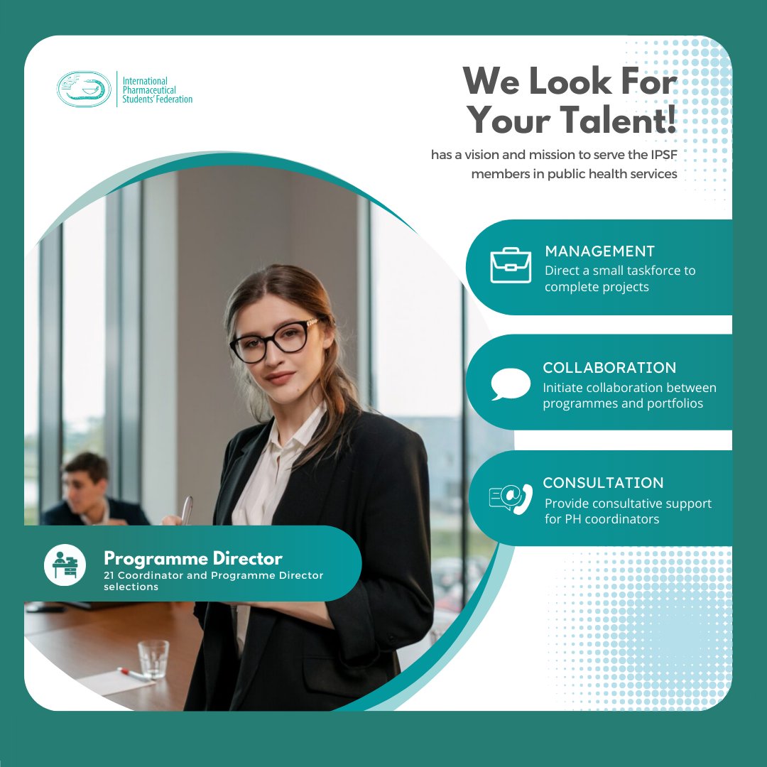 IPSForg's tweet photo. ๐ ๐ฆ๐จ๐ซ๐ ๐๐๐ฒ before the application ends.
Check out Programme Director Positions.
Application Deadline: ๐๐.๐๐.๐๐๐๐ ๐๐ก๐ฎ๐ซ๐ฌ๐๐๐ฒ ๐๐.๐๐๐ก๐ซ ๐๐๐+๐
PHC Application:
https://t.co/zFbUP5oJzM
#IPSForg
#IPSFPublicHealth
#IPSFTeam
#IPSFTeam2223
#PublicHealth https://t.co/iZrqN161UG
