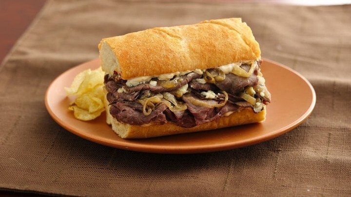 Can't beat a roast beef hoagie! The gorgonzola adds those irresistible umami flavors too! ⁠
Recipe and photo: <a href="/pillsbury/">Pillsbury</a> ⁠
Link in our bio ⁠
⁠
⁠
#beef #beeftogether #nybeef #EatAHoagieDay instagr.am/p/CigJVkWAiyB/