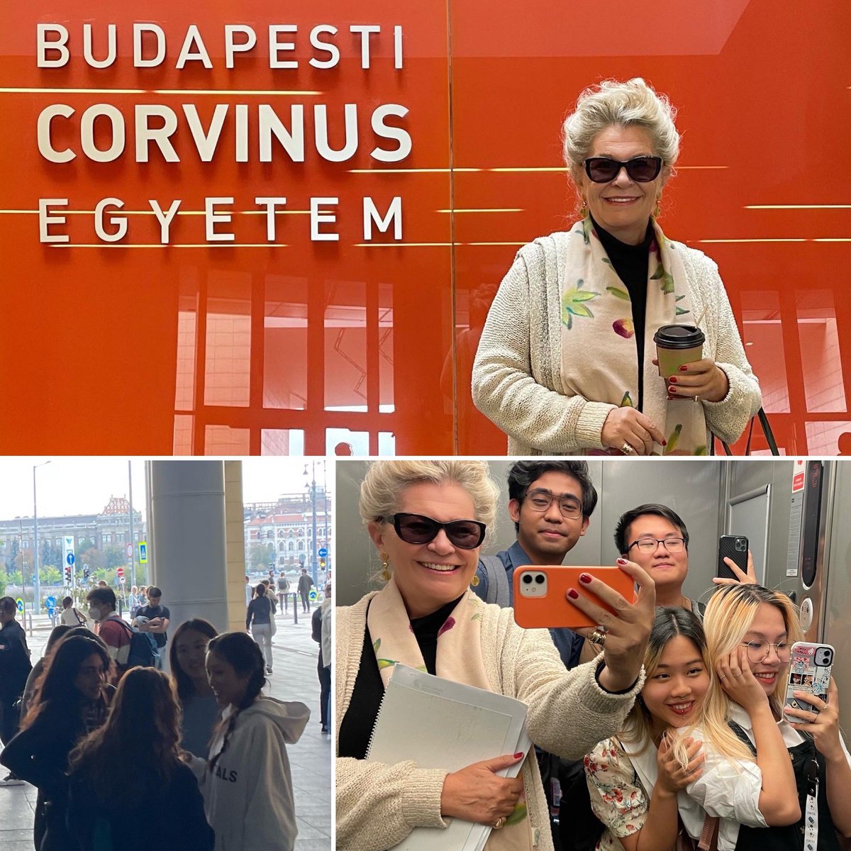 KatalinBogyay's tweet photo. Happily started lecturing today at my Alma Mater @uni_corvinus ! 👩🏫 #softpowerdiplomacy @unesco @SerHedva #internationalclass #academicyearstarted https://t.co/4GcROkTUMO