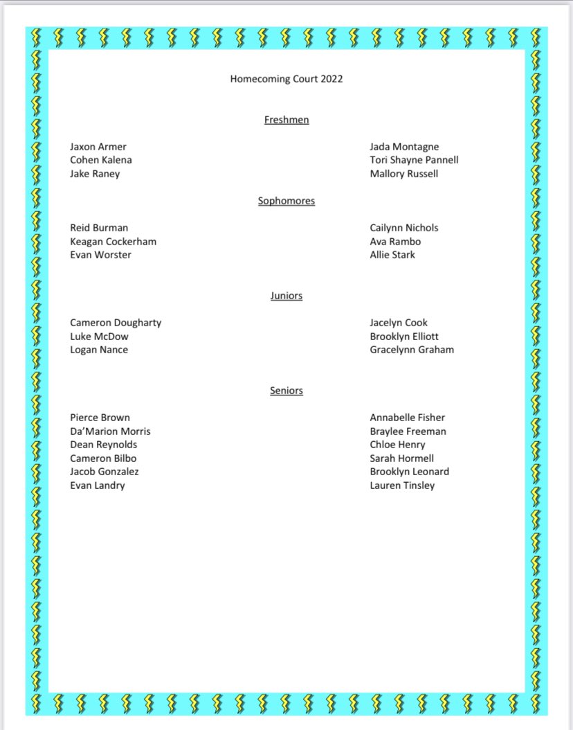 lcmhsstuco's tweet photo. Congratulations to Homecoming Court 2022 @LCMBearFacts https://t.co/JnXzS9R1YE