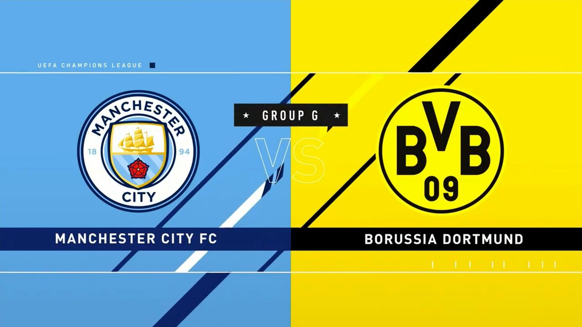 Manchester City vs Dortmund 14 September 2022