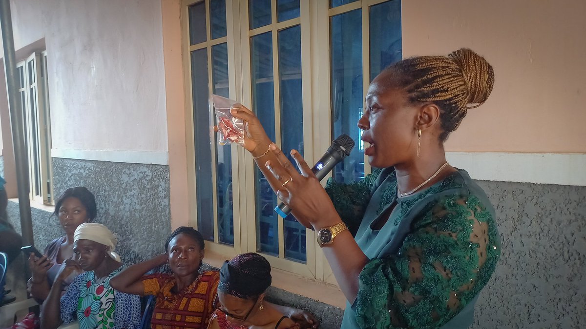 Workofmercy's tweet photo. 💥 WORK OF MERCY INITIATIVE WOMEN TRAINING 💥
Women of Wumba Community, Abuja, were given the training on how to produce homemade cooking Spices. The event was organized by @Workofmercy with the aim of reaching out to Nigerian Women in rural communities and empowering them. https://t.co/Rj7RUKcOXU