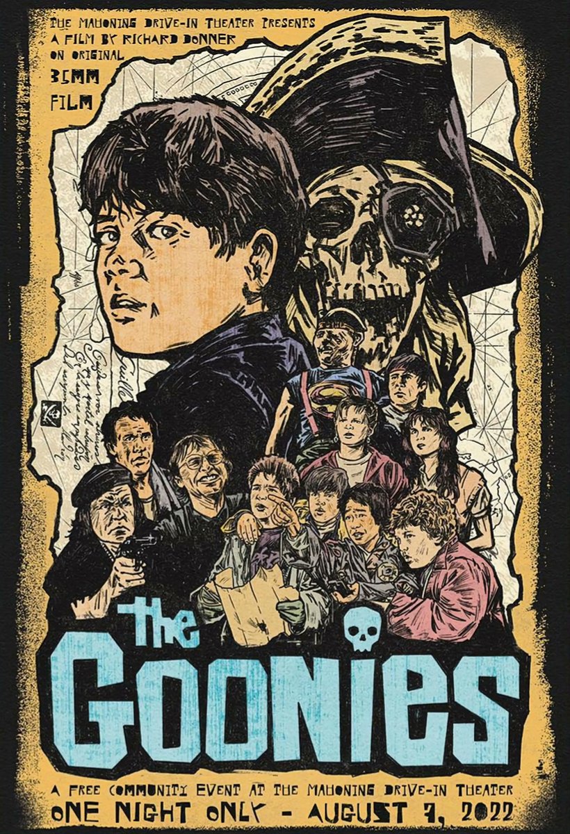 The goonies 1985 by tom bifulco movieposter movieposter sluts and