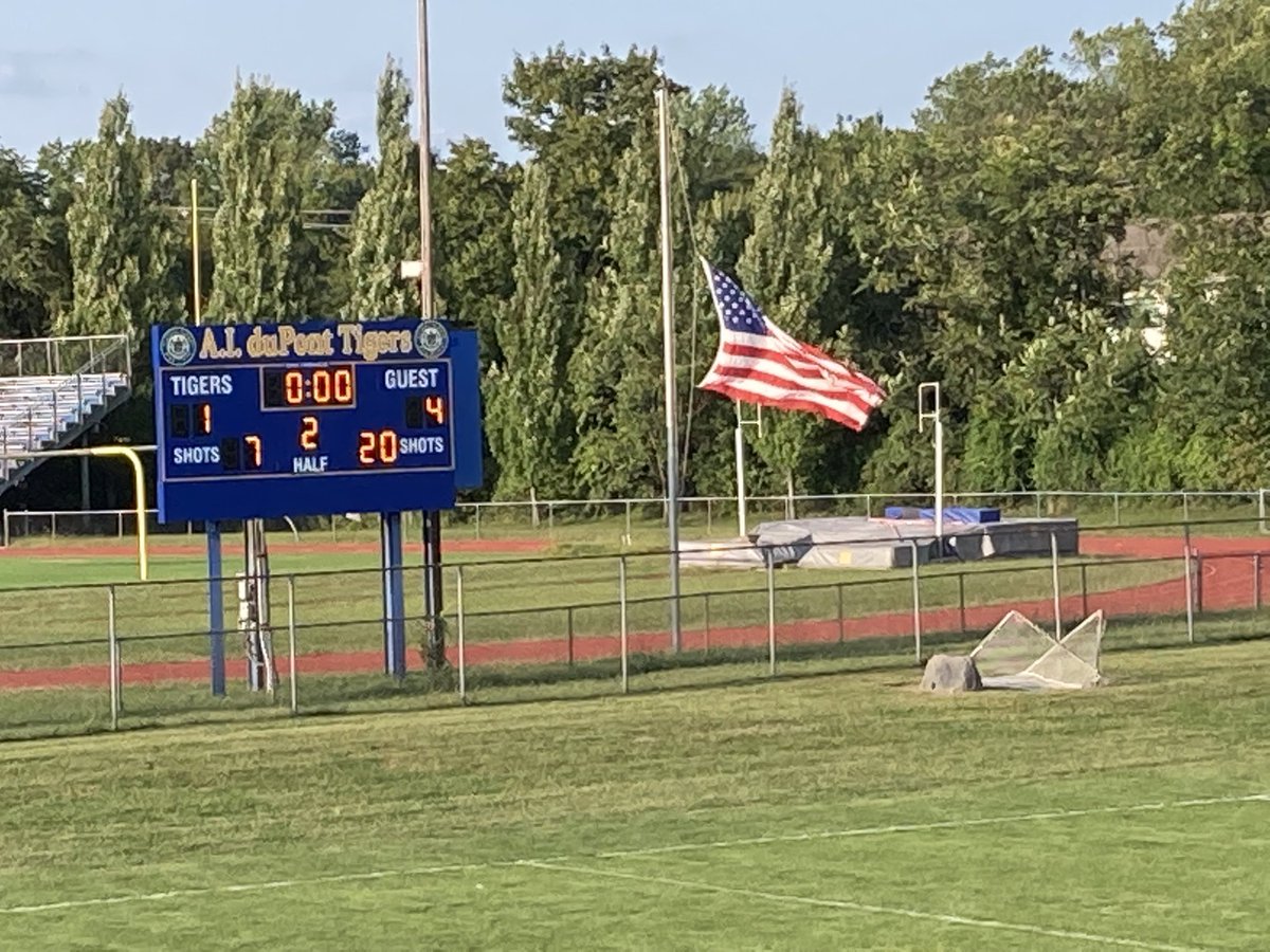 AIHSDECA's tweet photo. AI boys soccer first home game. Tigers vs Vikings…amazing play by both sides. Freshman goalie Luke Wawrynski faced 20 shots, making 16 saves. https://t.co/u02mUU03fj