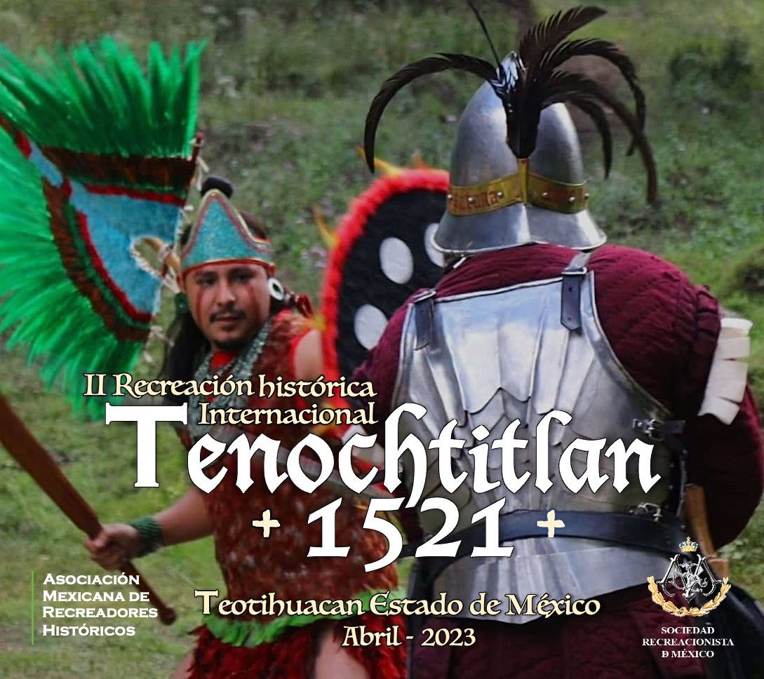 recresmexico's tweet photo. Próximamente...
#recreadores #recreacionismo #SomosRecres #RecresMéxico #MemoriaHistorica #Tenochtitlan1521 #Tenochtitlan https://t.co/gpFoO9IQwi