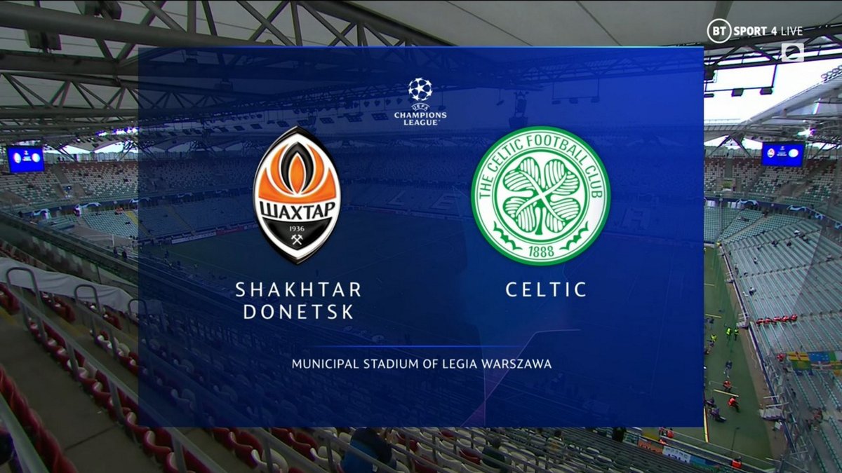 Full match: Shakhtar Donetsk vs Celtic