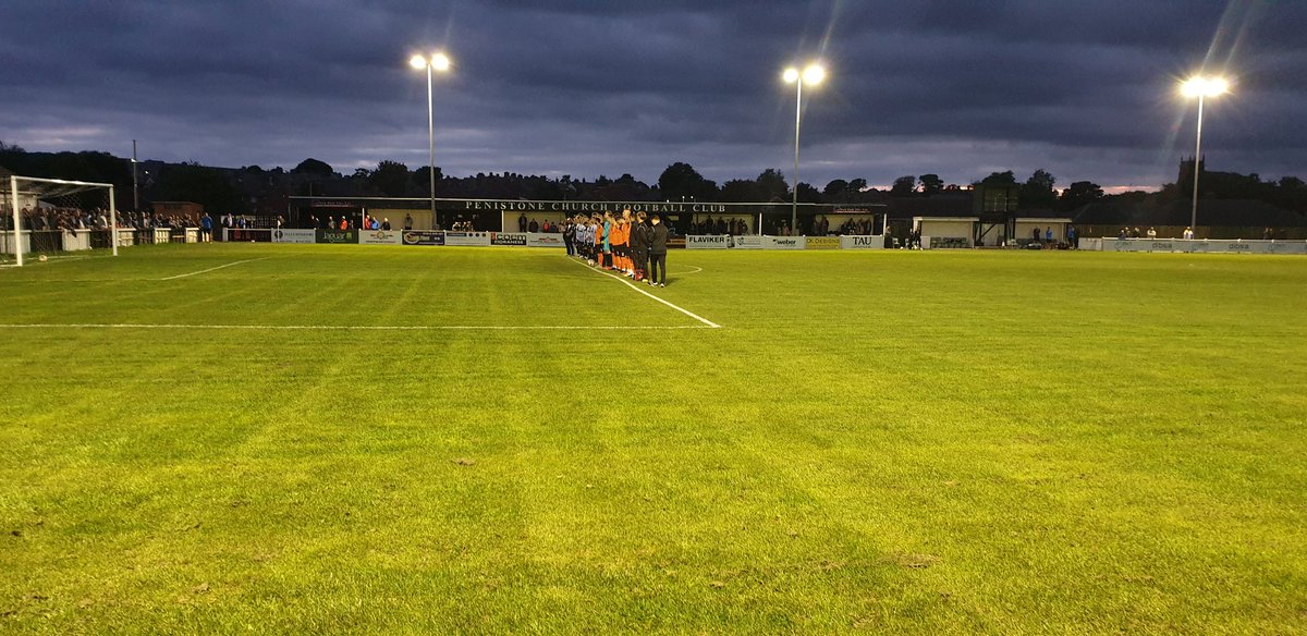 bowenmj's tweet photo. @pcfc1906 1
@HallamFC1860 2
Enjoyable game, nice friendly ground and good atmosphere tonight. Also nice tribute to Her Majesty at the start. Proof there's so much to enjoy in non league football. Shame the pies sold out before I arrived though. https://t.co/nxUN59kwRo