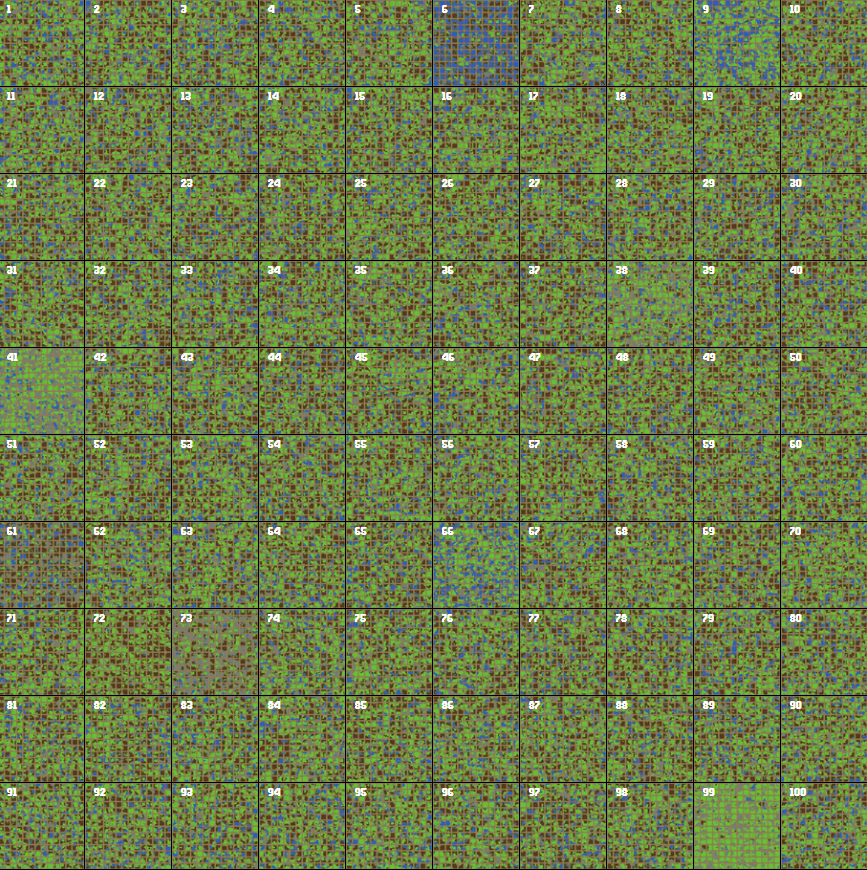 Update to Wolf Game Maps at wolfland.live/world

Made a complete World Map to get a sense of the scale of the entire known <a href="/wolfdotgame/">Wolf Game</a>  World (Community 1-100) 

You can click on each for a zoomed view of each Community. 
Working on better quality maps soon.