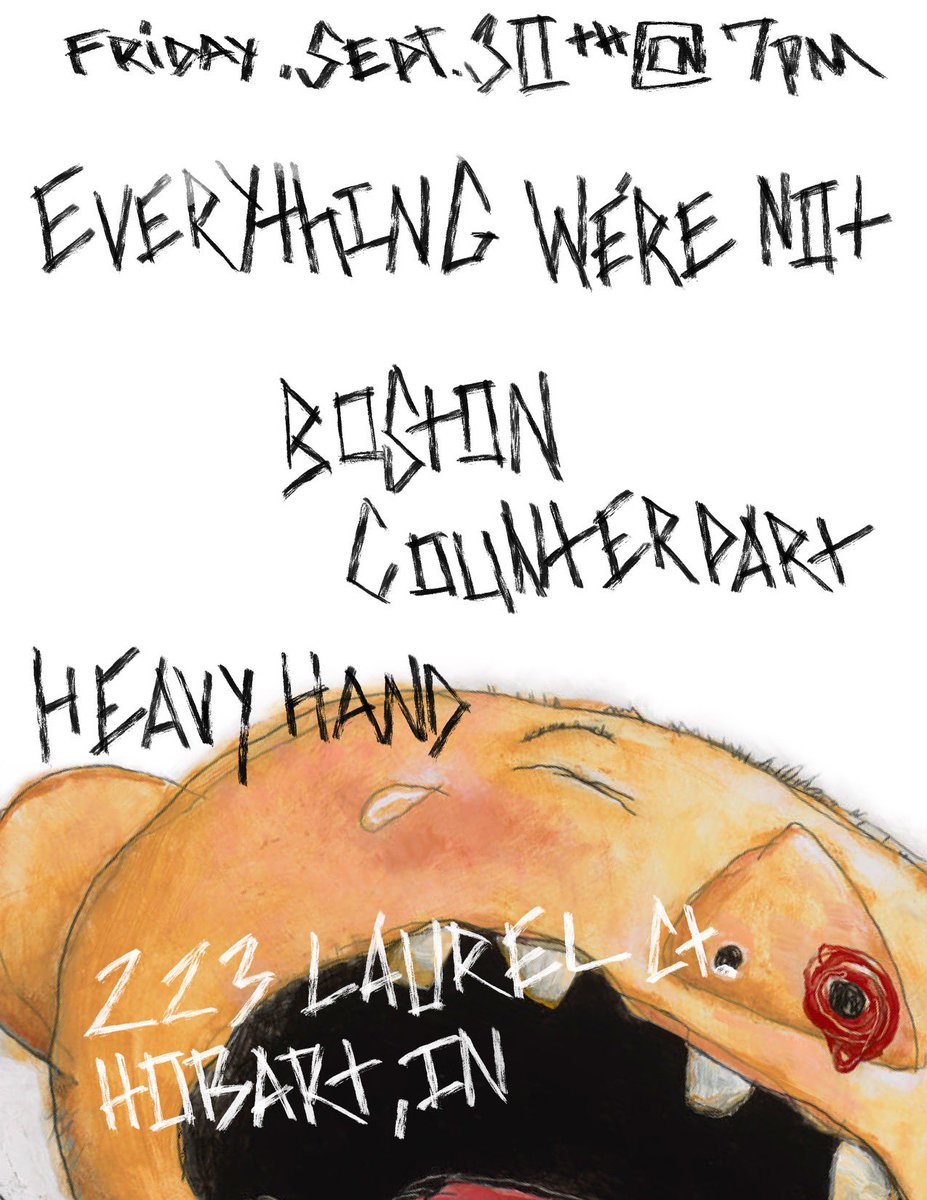 heavyxhand's tweet photo. Debut show on September 30th at 7pm in Hobart. Come rock w us 🤘 https://t.co/0mdMdWnH7n