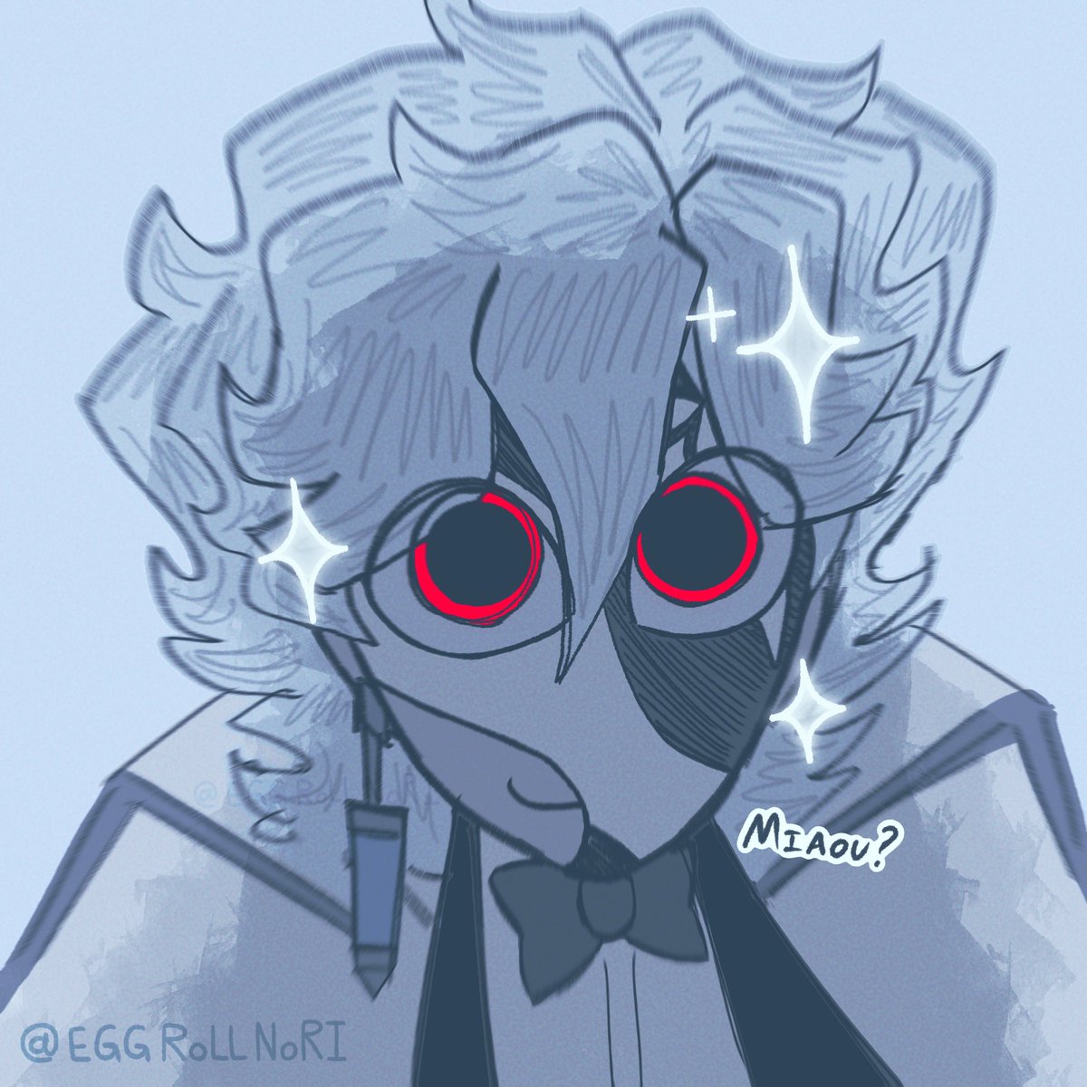 eggrollnori's tweet photo. Slit pupils are unsettling (in a cool way) but Dottore having cat-like dilated pupils would be terrifying #dottore https://t.co/GS7ZordJtF