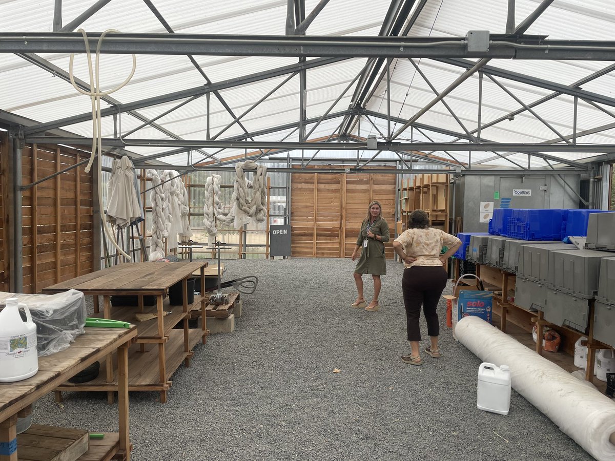 I was lucky to visit <a href="/eusdtweets/">Encinitas Union SD</a> <a href="/EUSDFarmLab/">EUSD Farm Lab</a> and Dreams Campus today as a site evaluator for <a href="/CSBA_Now/">CSBA</a>  Golden Bell Awards.  What fun! Congrats to EUSD for such a bold and innovative program.  BRAVO.