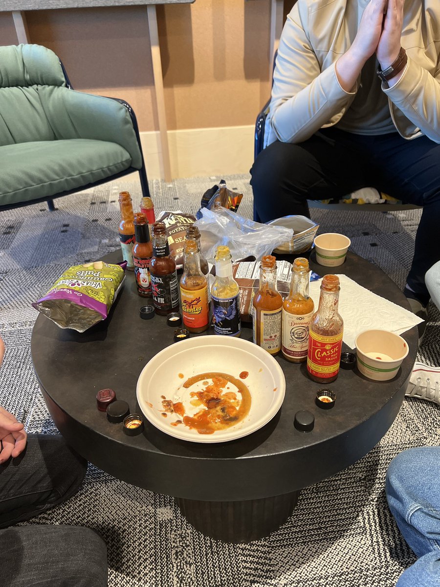 Tried the hot ones challenge at work today 🥵
