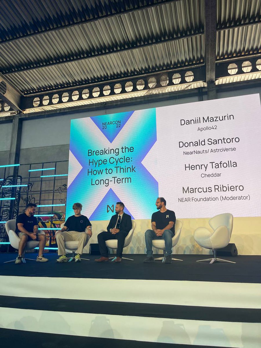 The future is multichain. Definitely.

We had a great time at #NEARCON exploring possibilities for future integrations. Loving the ecosystem!

#NearProtocol #web3 #DeFi #Solana #SolanaNFT <a href="/NEARProtocol/">NEAR Protocol</a> <a href="/NEARWEEK/">NEARWEEK</a>