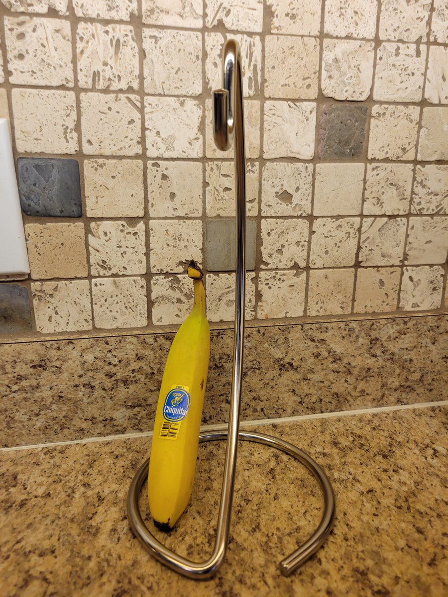 PatrickJRead's tweet image. Banana holders don't work well for single bananas. Any startups solving this problem?
