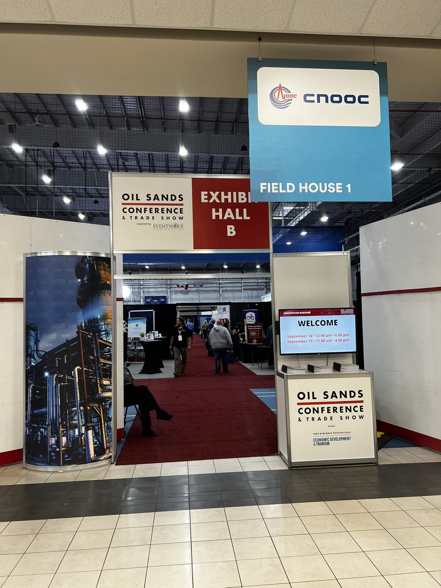 AduroCleanTech's tweet photo. We’re at the @OilSandsShow in #FortMcMurray #Alberta — come to our booth at 3323 - Abe Dyck presents at #TechTalks at 4:00 pm. #Hydrochemolytic #partialUpgrading #Bitumen #EndPlasticWaste #CircularCarbon https://t.co/VipGMfCnXH