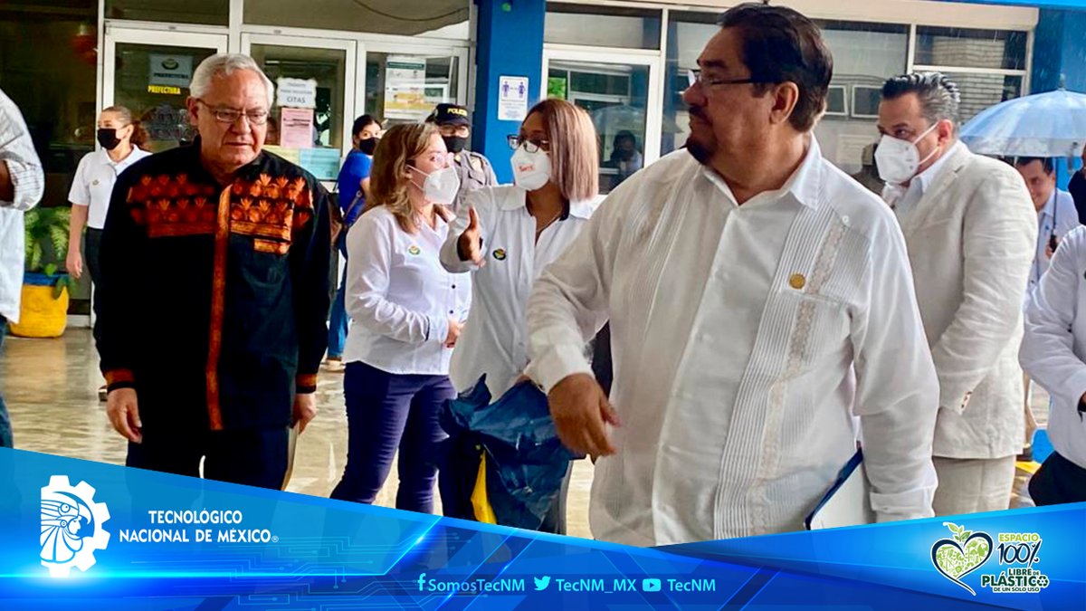 TecNM_MX's tweet photo. #ComunidadTecNM 
El director general del #TecNM, @Ramon_Jimenez_L, visitó las instalaciones del TecNM campus Veracruz, para conocer actividades y proyectos académicos, de investigación y vinculación que realiza en favor del desarrollo social y educativo de la región. https://t.co/wXK7kAOhBB