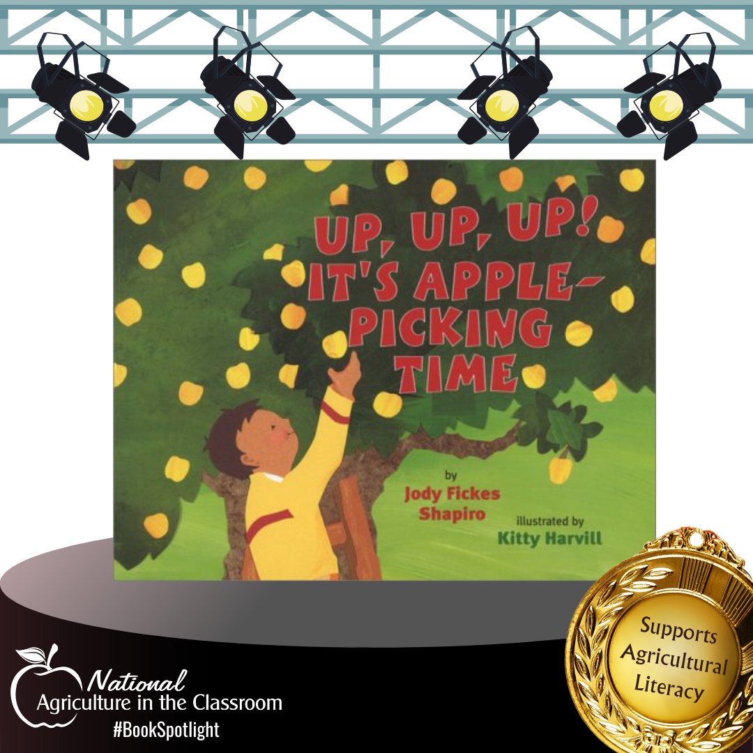 Read the story of Myles and Amber as they wake up early to visit Grandma and Grandpa's California apple orchard. 

agclassroom.org/matrix/resourc…

#agliteracy #agclassroom #bookspotlight #agliteracybooks