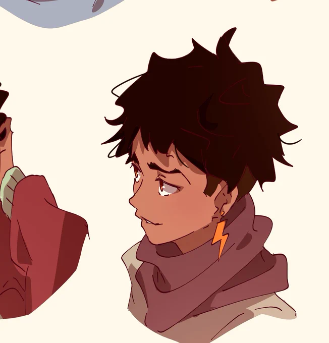 Meet Rebbeca (Rebi), another main character from my new GL comic in process  
