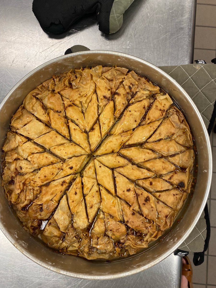 MHS Culinary (@mhsculinary1) on Twitter photo When you are out of school for eye surgery, but your advanced students want to make baklava! MHS culinary rocks@MHSPirateNation <a href="/WhyCTE/">Why CTE</a> <a href="/JeffReaves1/">Jeff_Reaves</a> <a href="/jossler53/">Jeremy Ossler</a> <a href="/FlaglerSchools/">FlaglerSchools</a> <a href="/FlaglerSoup/">Supt. LaShakia Moore</a> When you are out of school for eye surgery, but your advanced students want to make baklava! MHS culinary rocks@MHSPirateNation <a href="/WhyCTE/">Why CTE</a> <a href="/JeffReaves1/">Jeff_Reaves</a> <a href="/jossler53/">Jeremy Ossler</a> <a href="/FlaglerSchools/">FlaglerSchools</a> <a href="/FlaglerSoup/">Supt. LaShakia Moore</a>