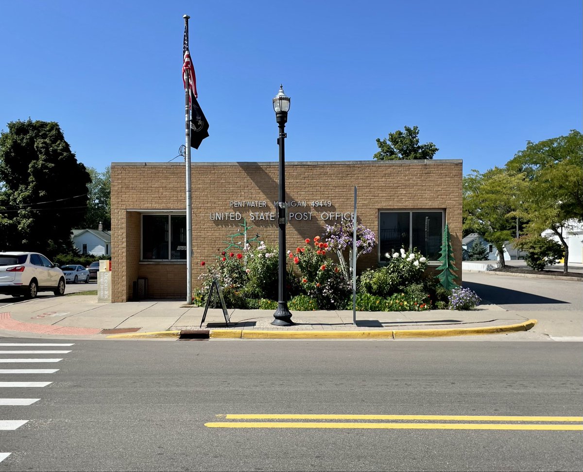 Midwest Modern on Twitter "United States Post Office Pentwater, MI"