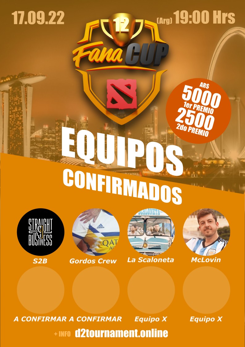 ElZeusGG's tweet photo. Estos son los EQUIPOS CONFIRMADOS, Quedan pocos lugares ya!!! No te pierdas esta oportunidad para anotarte!!! https://t.co/Y65iKpBvyu