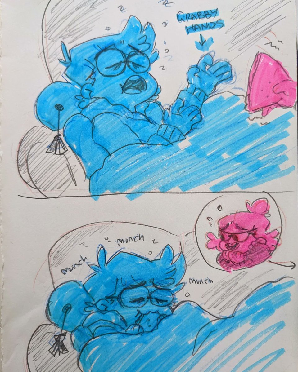 TeenyArts's tweet photo. A foolproof way to wake me up, works 100% of the time

Thought I'd try traditional stuff again to try and get my drawing motivation back https://t.co/QMJZvoaW32