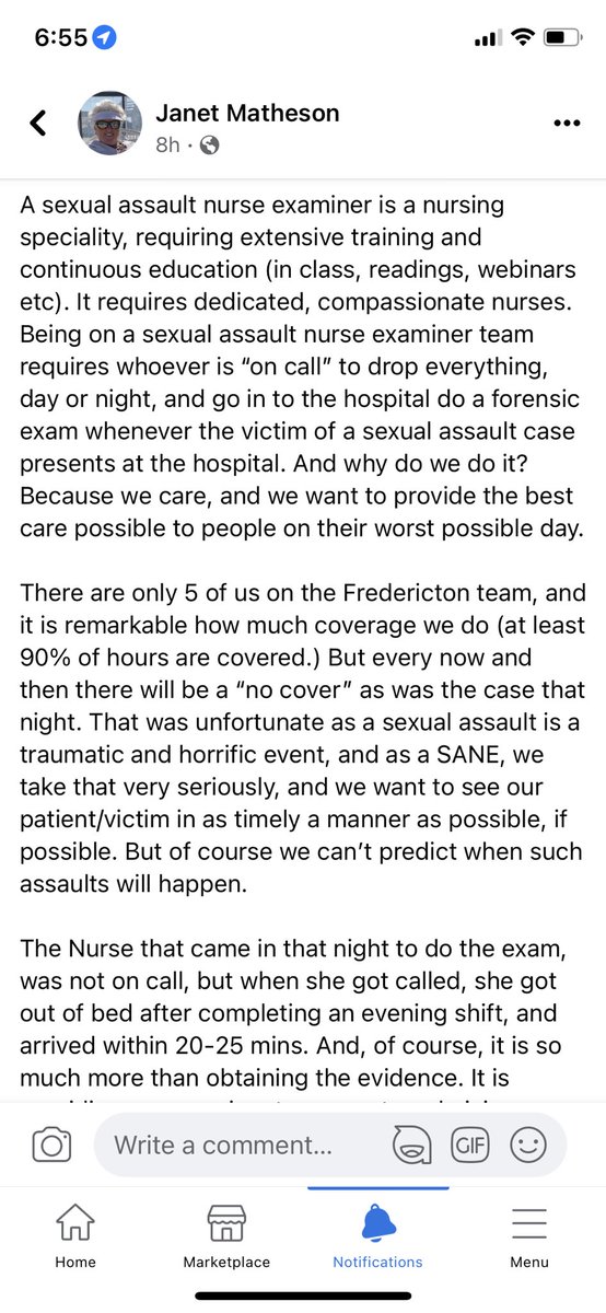 ry_guy4life's tweet photo. From THE MOST caring Nurse at DECH ED, who came out of retirement (after less than a year) to help us over last few years after a distinguished and honourable Nursing career. Read her truth (as much as she can say) re SANE Nurse at DECH ER. The system is failing, not the staff! https://t.co/AcKjgHUJJC