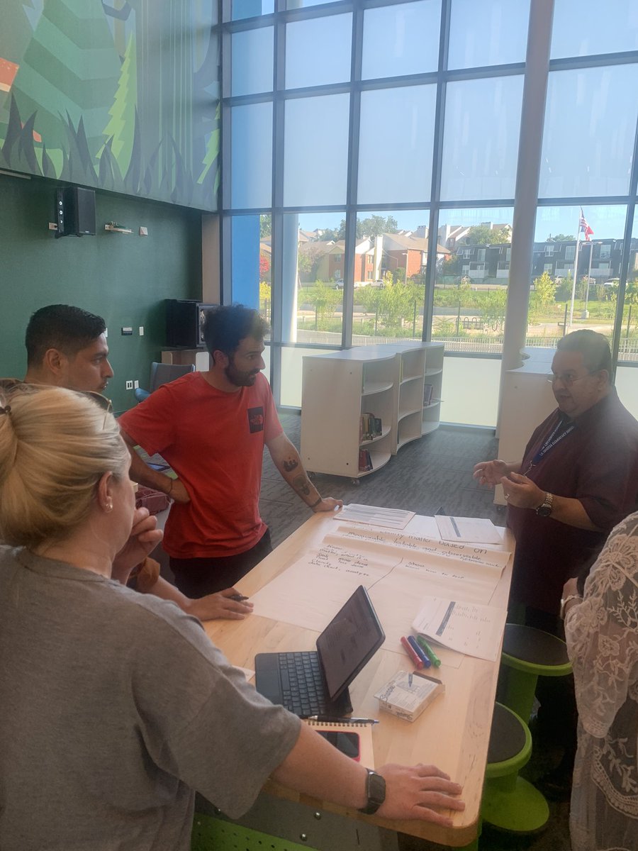 CJCluster1's tweet photo. Science PD in action, love the science academic language among the teachers!!! Setting our teachers for success! 👩‍🔬🧪@SchoolJill @cigarroacowboys @joemaymavericks @JackLoweSrES @MRamirezDISD @LEAD_DallasISD @LourdesGarduno3 https://t.co/qoUaBoKJN0