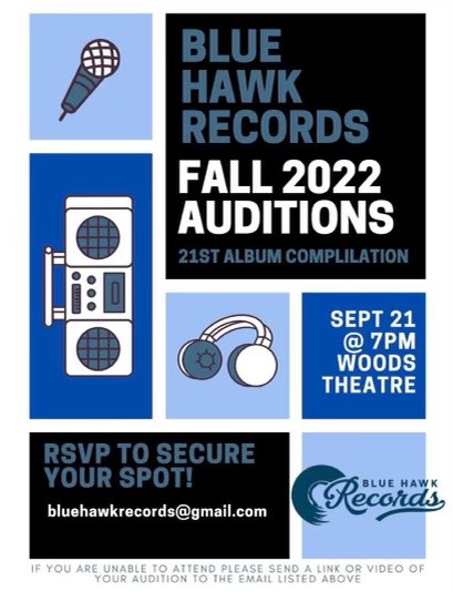 Audition info!! See you there💙🎶