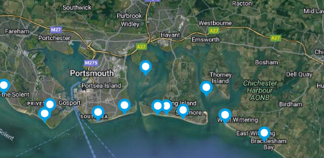 SOSWhitstable's tweet photo. Here is the updated @SouthernWater Beachbuoy website in operation.

A look at the Portsmouth area. All looks pretty good, right? 

Certainly no sewage to be concerned about. 

(1/4) https://t.co/0ZocO4iwjz
