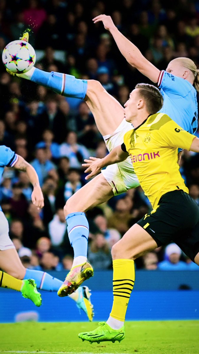 nikop17's tweet image. Erling &quot;Cruyff&quot; Haaland 

#MCIBVB #Haaland