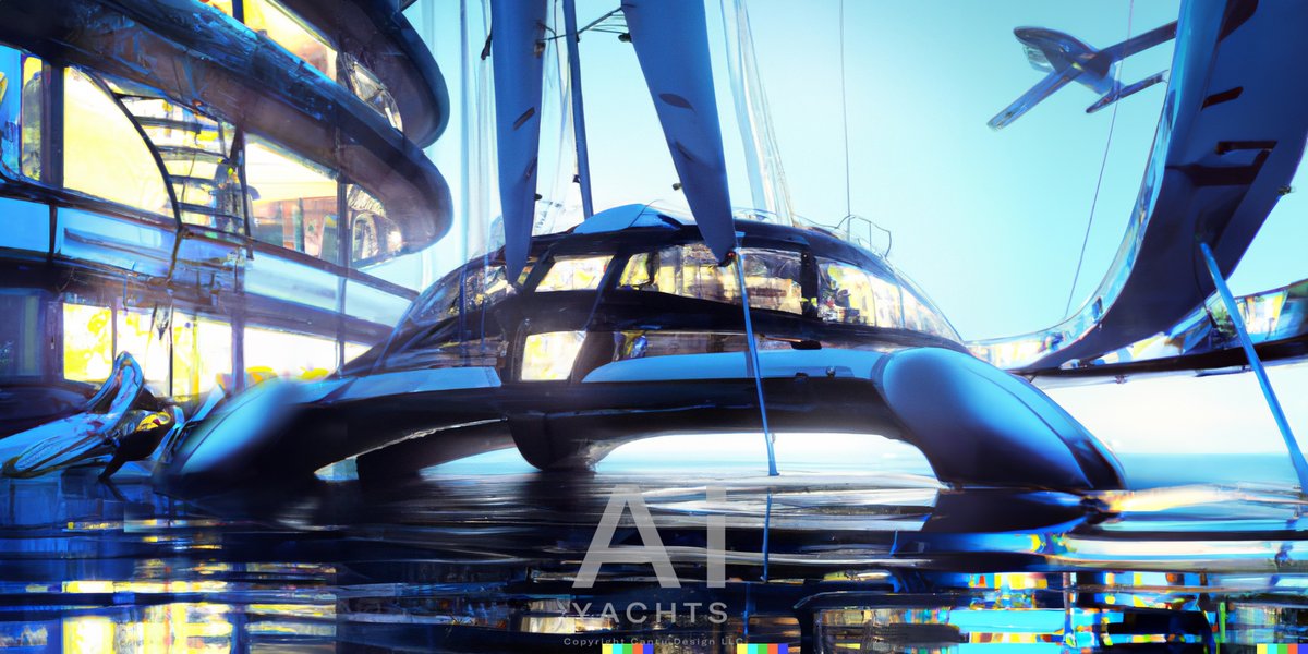 aiyachts's tweet photo. AI Yachts Design Series 01: Design 48.

https://t.co/0Avriovlov

#artificialintelligence #aidesign #humanvsmachine #cantudesign #computerdesign #dalle #openai #Discord #instantdesign #computergenerated #yachtdesign #superyachts #designinspiration #motoryacht #aiyachts #yacht https://t.co/43sS0B8V8c