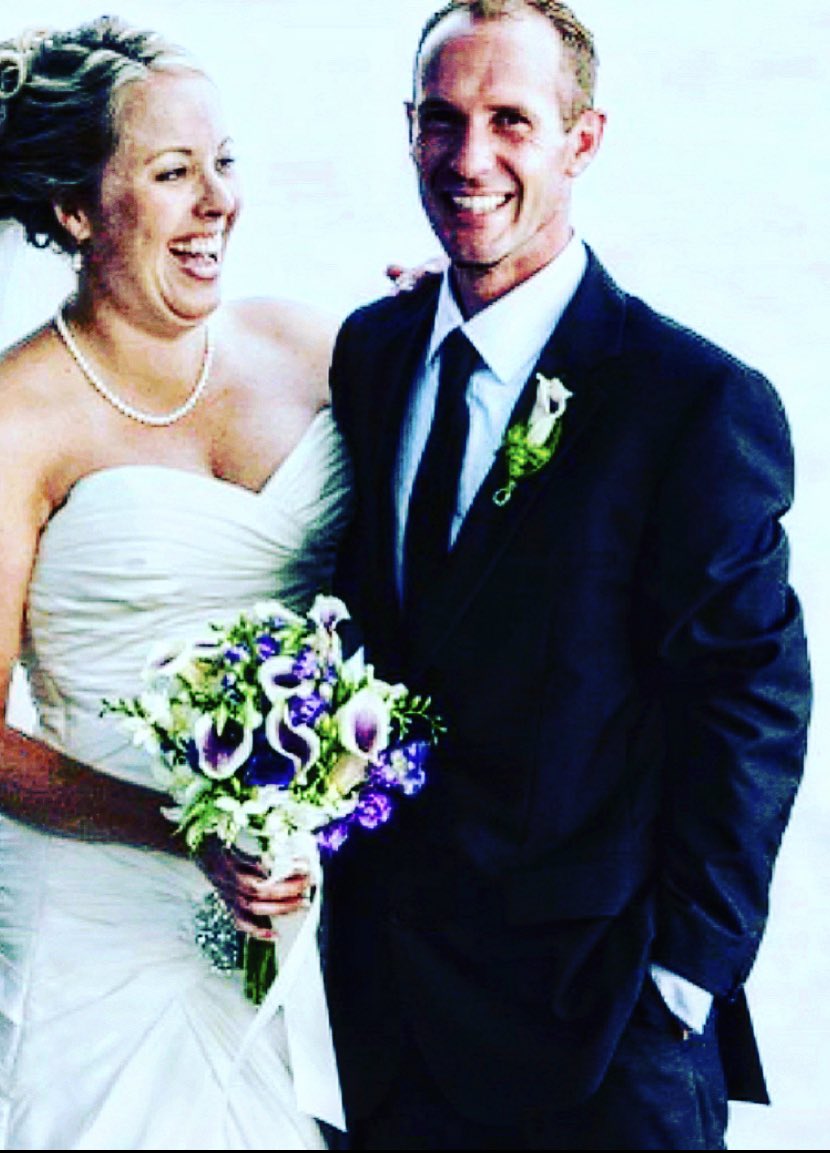 SizerJeremy's tweet photo. 10 years with the love of my life and she unfortunately hears way too much about turf . We still laugh like this and she is my absolute rock. #wivesofturf https://t.co/Q3gFQMRkCW