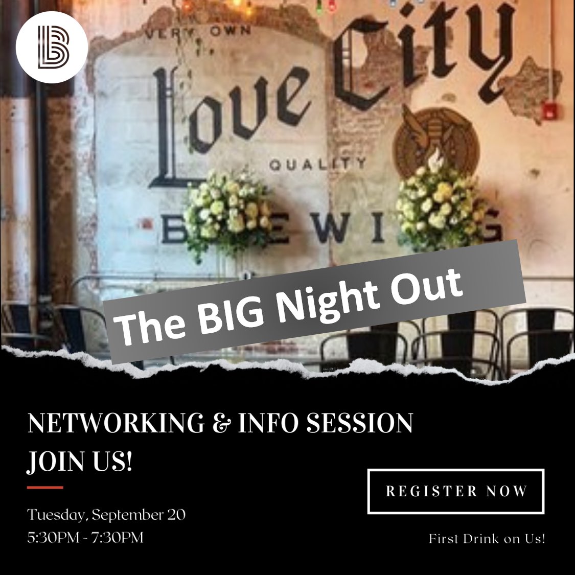 Big Brothers Big Sisters Independence (@indbigs) on Twitter photo ✨ Announcing The BIG Night Out!✨
Join us on 9/20 <a href="/lovecitybrewing/">Love City Brewing Co</a> for #happyhour, hear about exciting school-based #mentoring programs, & network. First drink is on us for those who register! We have over 100 youth waiting to be matched with a mentor.
nam10.safelinks.protection.outlook.com/?url=https%3A%… ✨ Announcing The BIG Night Out!✨
Join us on 9/20 <a href="/lovecitybrewing/">Love City Brewing Co</a> for #happyhour, hear about exciting school-based #mentoring programs, & network. First drink is on us for those who register! We have over 100 youth waiting to be matched with a mentor.
nam10.safelinks.protection.outlook.com/?url=https%3A%…
