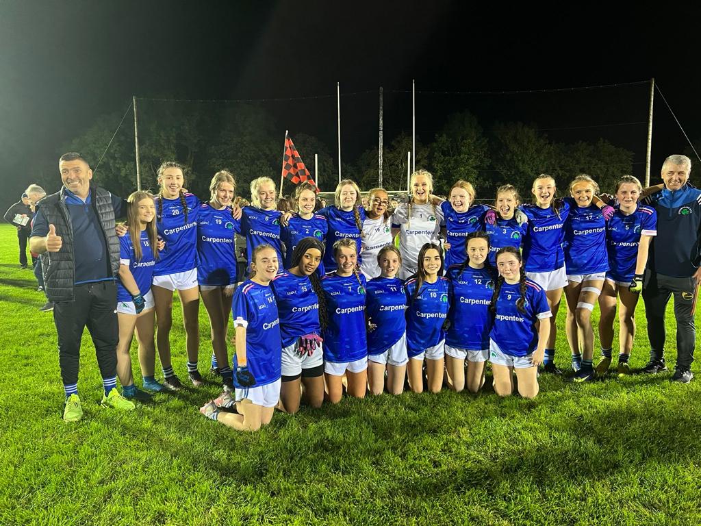 THEY HAVE ONLY GONE AND DONE IT !!!!
U16A 11 ASIDE Champions Well done girls fully deserved 👏🔵⚪️☘️💙
<a href="/Carlow_GAA/">Carlow GAA</a> <a href="/CarlowLGFA/">Carlow Ladies Football</a>