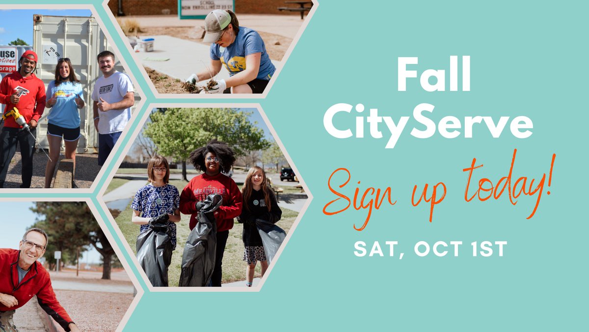 We are excited to announce that Fall CityServe Day volunteer slots are LIVE! Grab your family, friends, small group, or co-workers and sign up to serve today! Over 2,700 volunteer slots are open right now!
.
To view all volunteer slots - volunteer.cosiloveyou.com/communityservi…