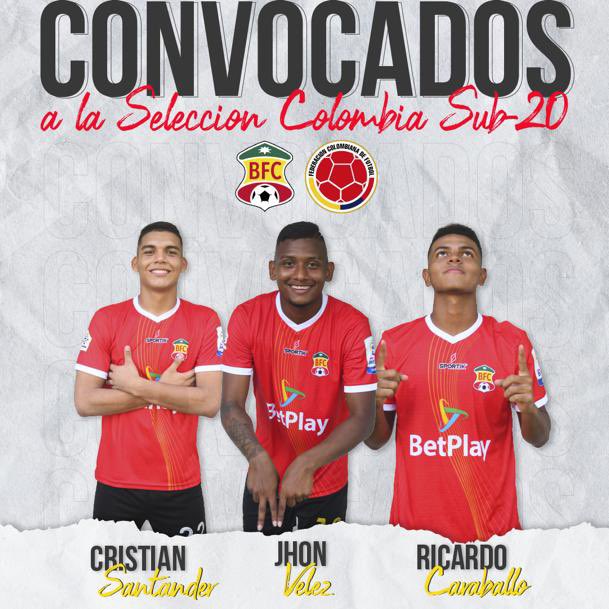 Felicitamos a nuestros jugadores por su convocatoria a la Seleccion Colombia Sub 20 que se continúa preparando para el Campeonato Sudamericano Masculino Sub 20 en 2023.