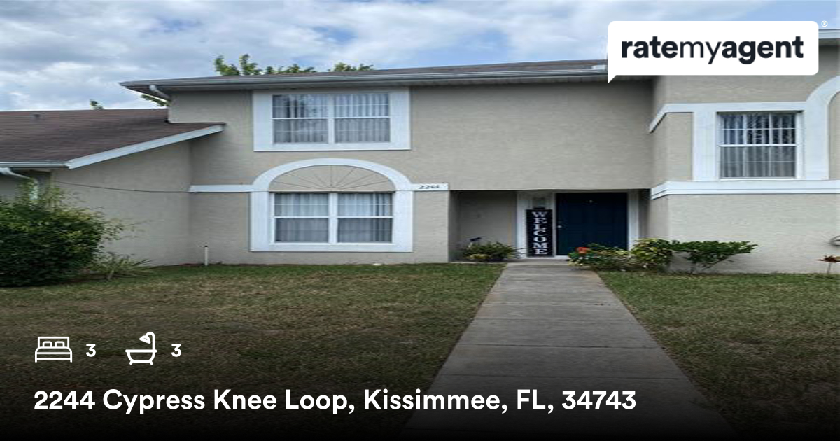 6thBoroughHomes's tweet photo. 🛌 3 🛀 3
📍 2244 Cypress Knee Loop, Kissimmee, FL, 34743

My latest sale on #RateMyAgent
https://t.co/6P1UX1G09r

...
#ratemyagent #realestate https://t.co/vIXNLcI9b0
