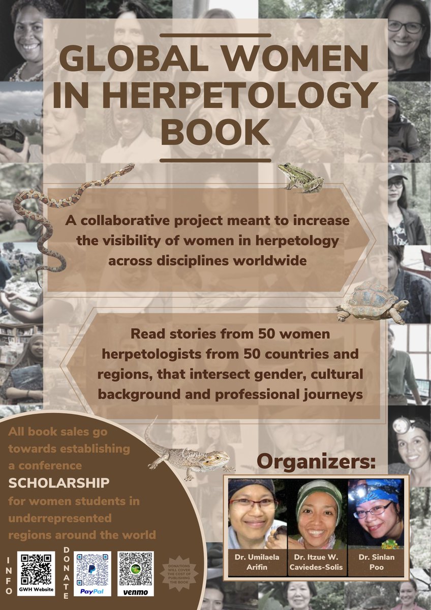 This is the official account for the Global Women in Herpetology Project! Follow our new accounts on Instagram and Facebook, <a href="/GlobalWomenHerp/">Global Women in Herpetology</a> on all platforms! Link to the #GWH website here: womeninherpetology.com