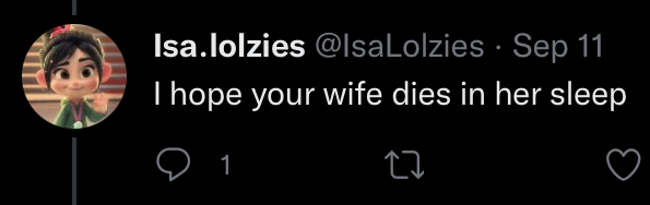 IsaLolzies's tweet photo. Surprised how I didn’t get banned for this message yet got warned for something less harmful https://t.co/JeXeSZEVSP