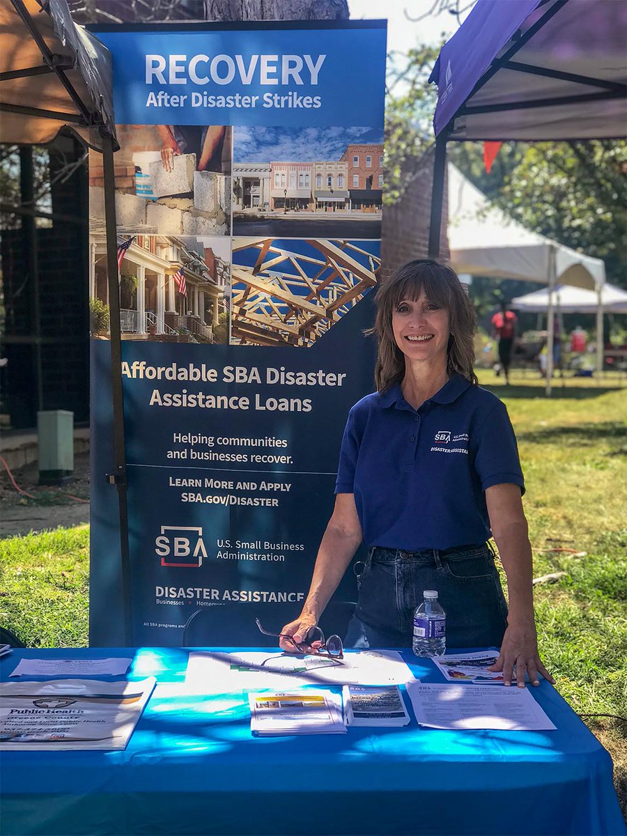 SBAgov's tweet photo. Happy #FedFashionWeek! 🥳👕

We're highlighting our amazing Office of Disaster Assistance field team, who help small business owners, homeowners, and renters apply for funding to help them recover after disasters. Learn more: https://t.co/LM4fnIIvry

#NationalPreparednessMonth https://t.co/4ivM0lzDC1