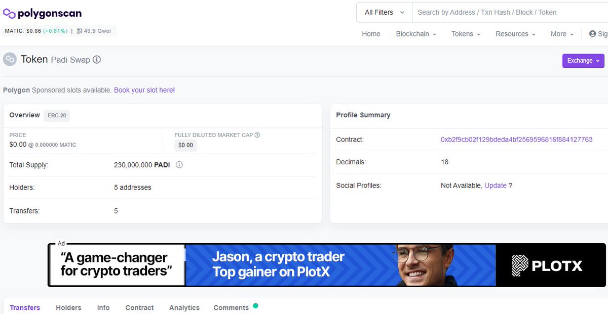 PadiSwap tweet media
