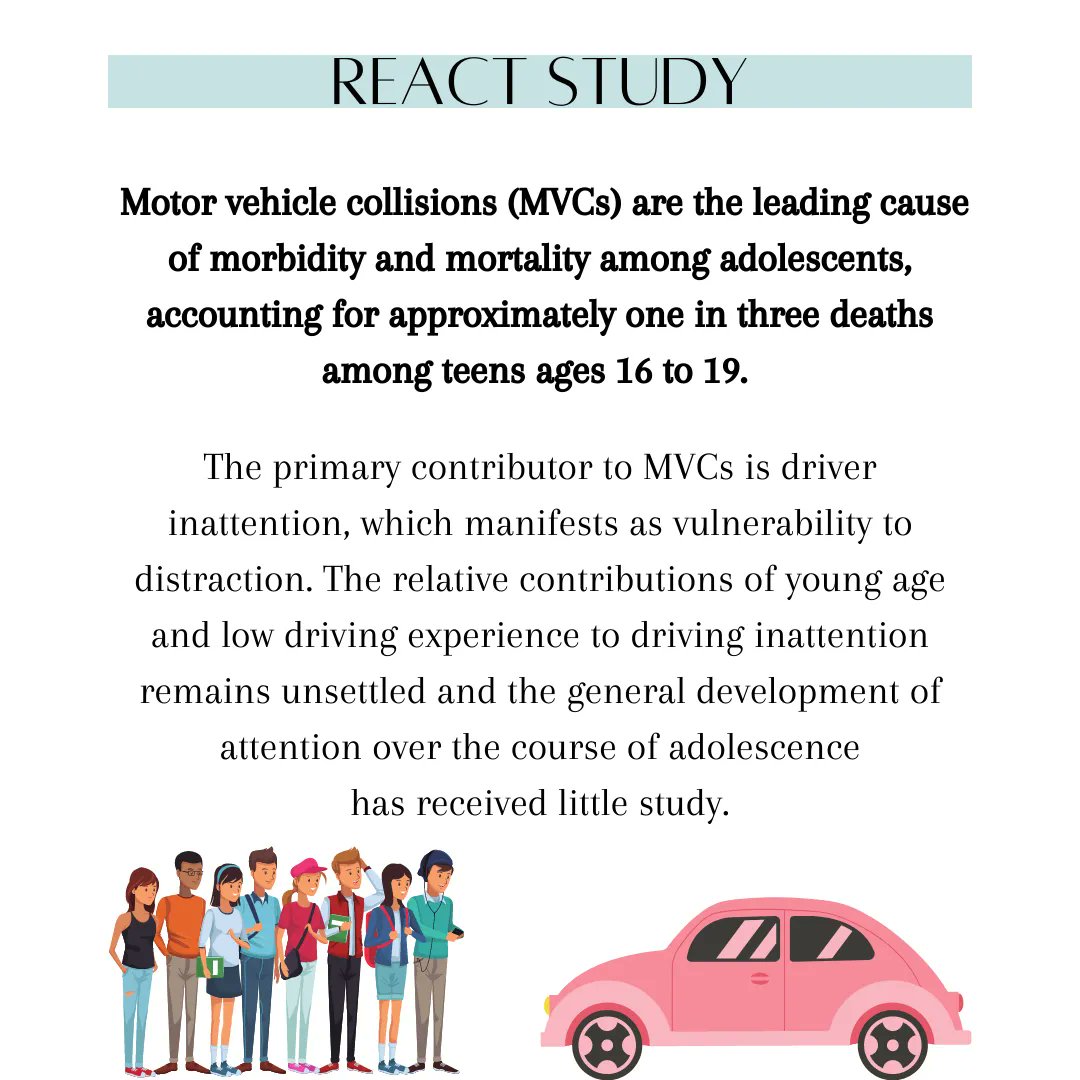 UABTRIPLAB's tweet photo. If you’ve been following us for a while, you probably saw some of our recruitment for REACT! Our REACT project is a R01 funded study that looked at groups of 16 and 18-year-olds, both with and without licenses, to see the effects of age and experience on driving. #research https://t.co/hyZQ7RTyZB