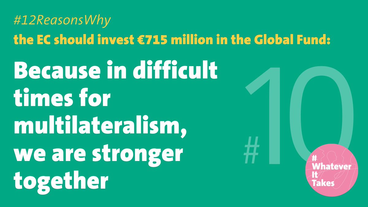 Yplus_Global's tweet photo. The EU's response to today's global &amp; complex challenges relies on coordinated multilateral solutions. Ukraine is the latest reminder of the @GlobalFund role in these efforts. 🇺🇦

#12ReasonsWhy the @EU_Commission  should pledge €715 million🔽
#WhateverItTakes
#FightforWhatCount https://t.co/cXjHaTbleH