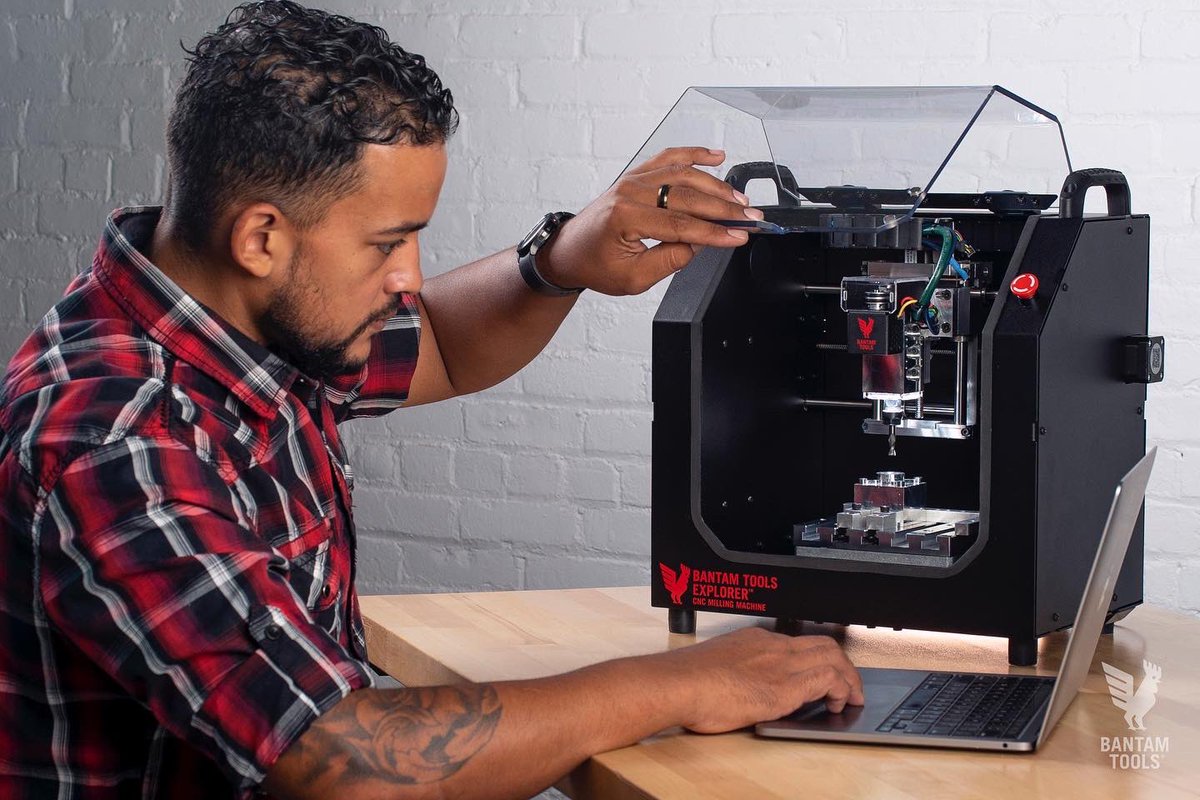 bantamtools's tweet image. Check out this aluminum multi-tool we machined with the powerful and portable Bantam Tools Explorer™ CNC Milling Machine.

#bantamtools #cnc #cncmachine #cncmilling #rapidprototyping #engineeringsolutions #inhouseproduction #aluminum #producdevelopment #productdesign